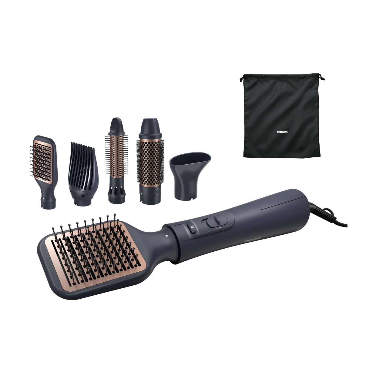 Фен-щітка для волосся Philips Air Styler 5000 Series (BHA530/00)